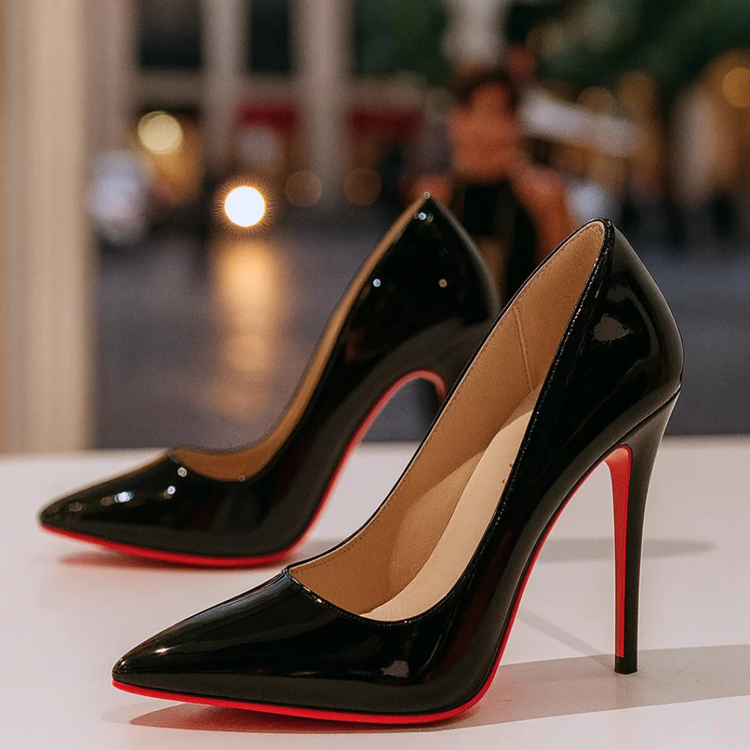 Sabina | Damen Spitz Zulaufende High Heel Pumps - Image 3