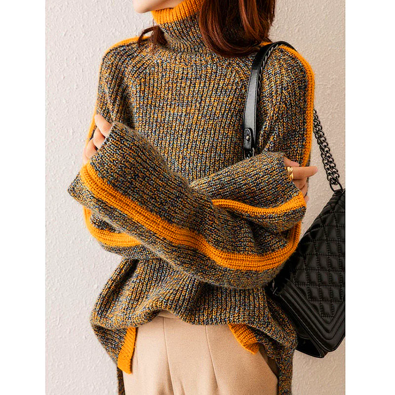 Sabine | Rollkragenpullover Moderner Pullover - Image 2