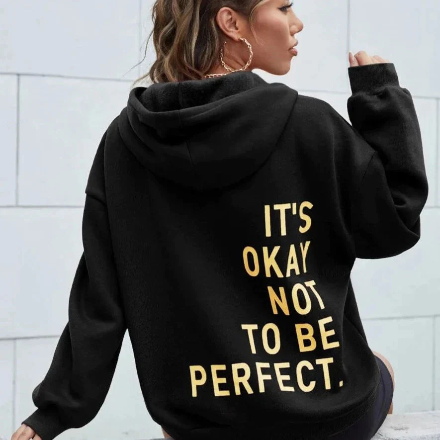 Sabrina | Stylischer Bedruckter Oversize Hoodie