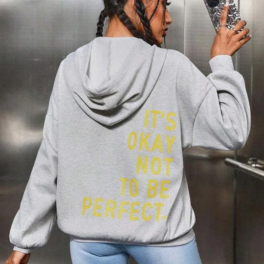 Sabrina | Stylischer Bedruckter Oversize Hoodie - Image 3