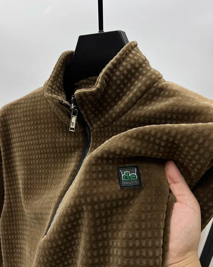 Sandro | Gemütlicher Eleganter Herren-Halbzip-Pullover - Image 6