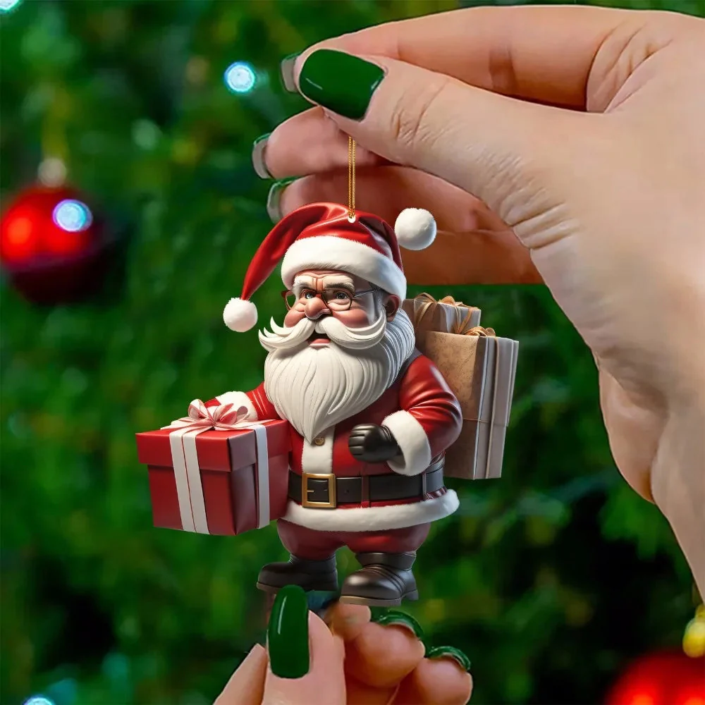 SantaHangs | Mini-Weihnachtsmann-Hängedekorationen - Image 6
