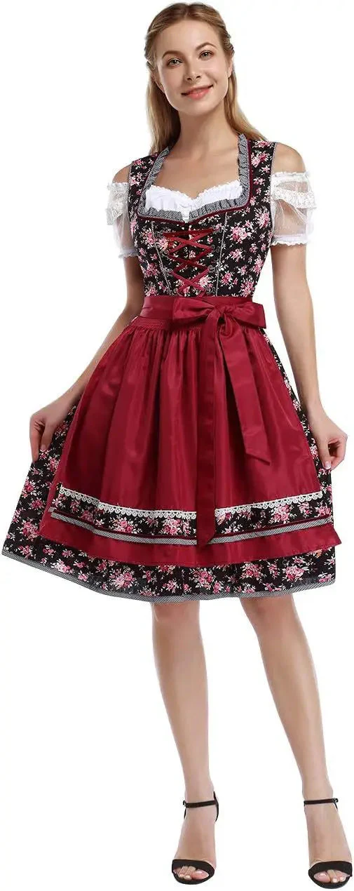Sarah | Klassisches traditionelles Kleid mit Schürze - Image 6
