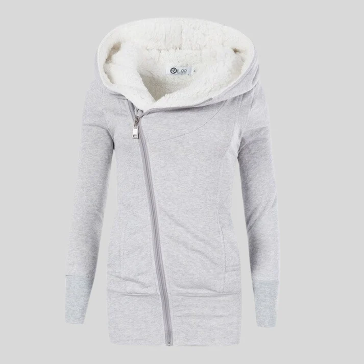 Saskia - damen-winterjacke mit kapuze
