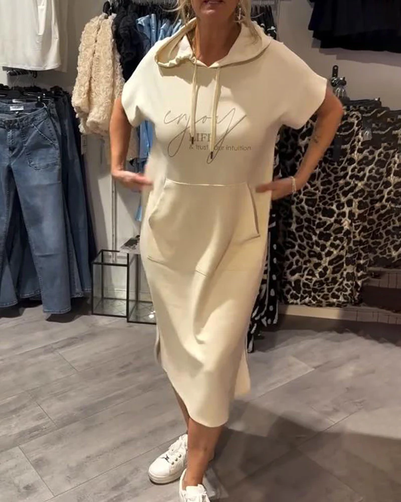 Saskia™ | Lässiges Hoodiekleid - Image 10