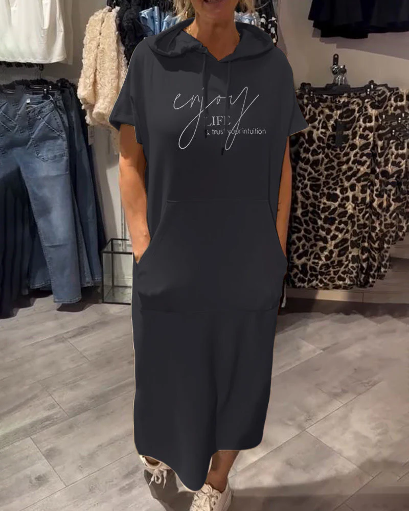 Saskia™ | Lässiges Hoodiekleid - Image 25