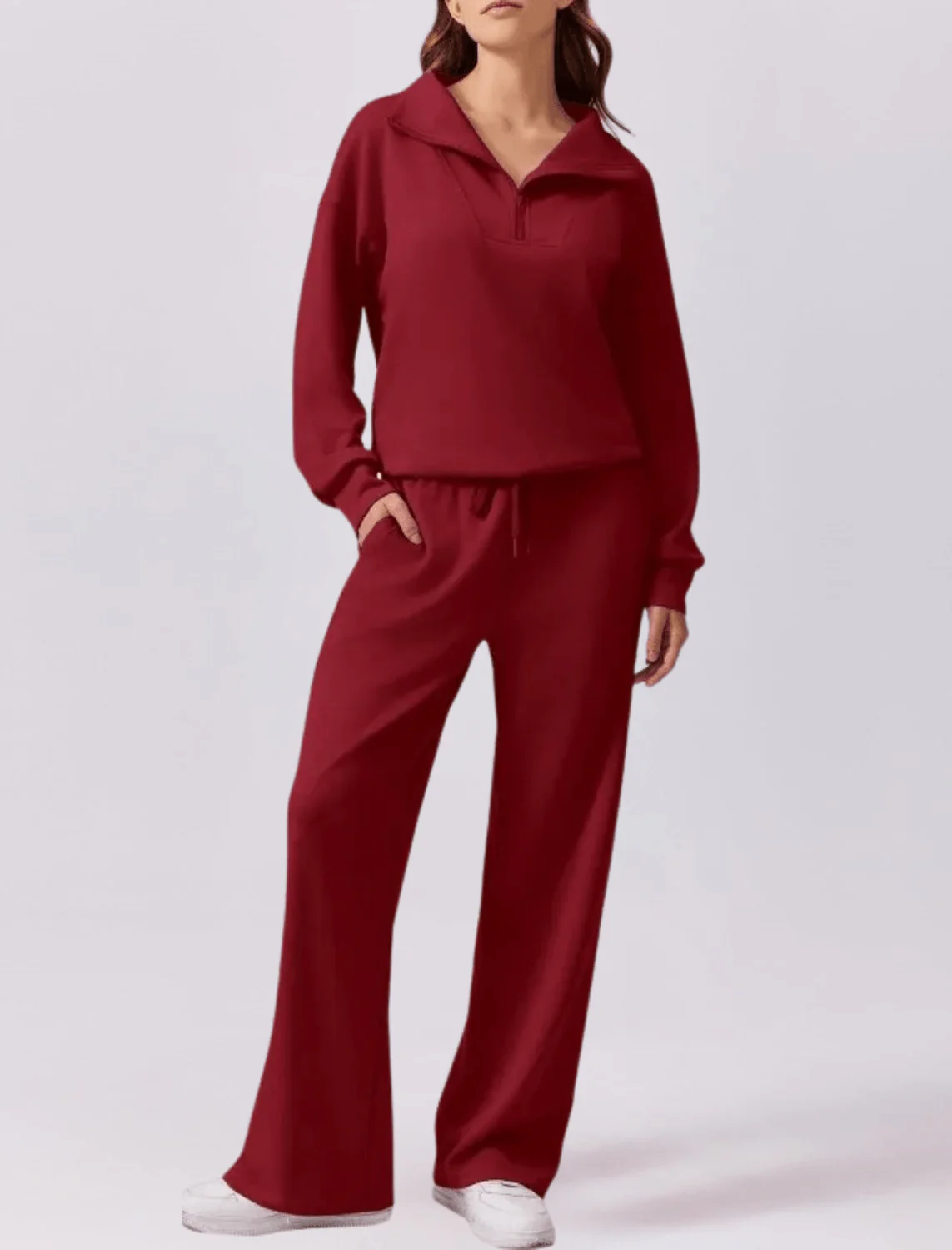 SASKIA - PULLOVER UND WEITE JOGGINGHOSE - Image 10