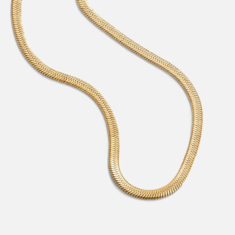 Schlangenkette Gold Halskette