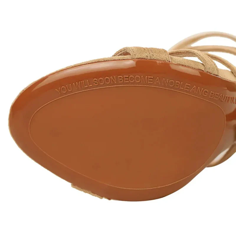 Schöne Gladiator-Absätze für Damen | Hohe - Image 8