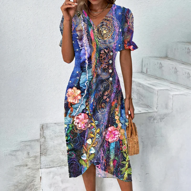 Schönes lässiges Sommerkleid für Damen | Mini - Image 8