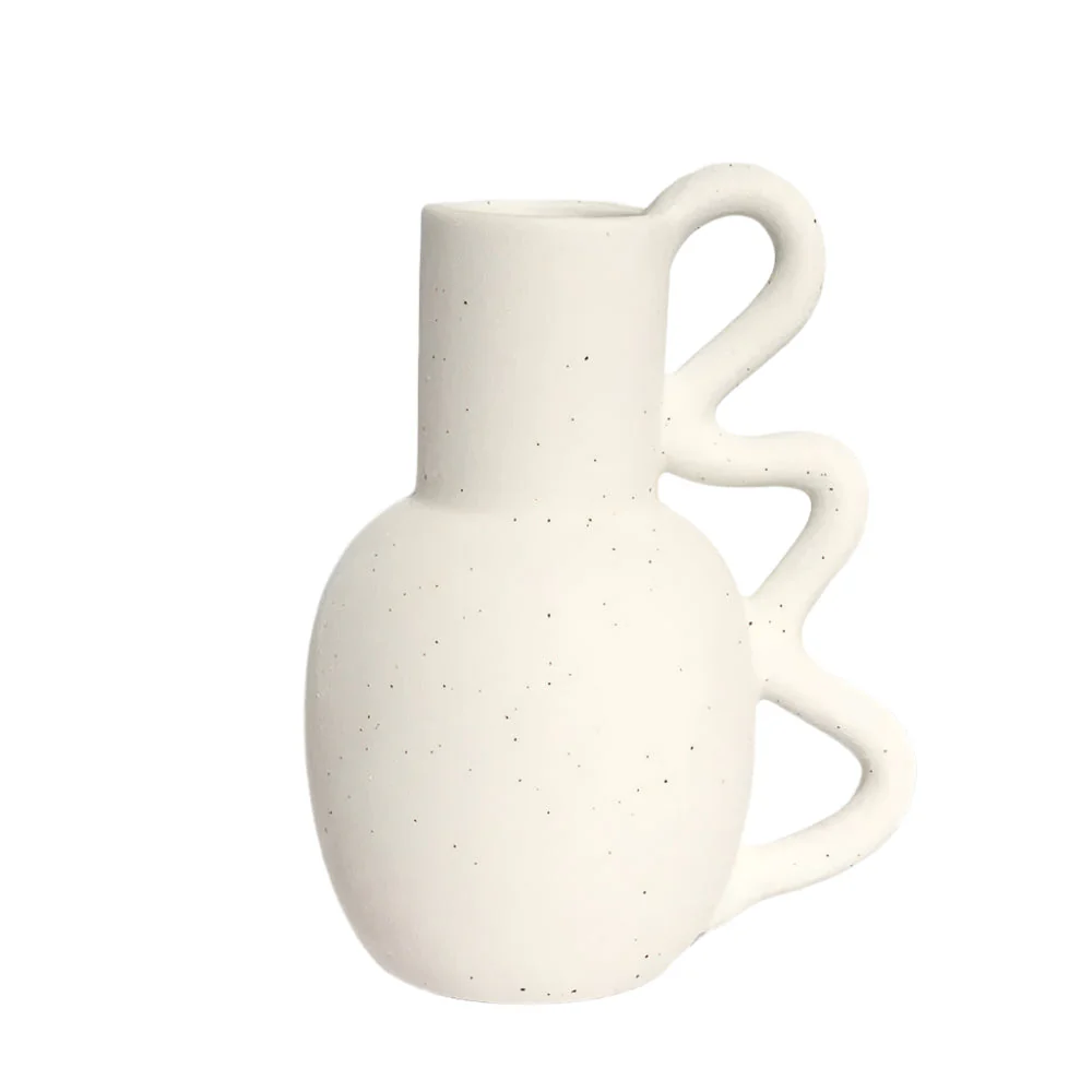 Sculptura Keramikvase – Elegantes skulpturales Design für zeitlose Innenräume