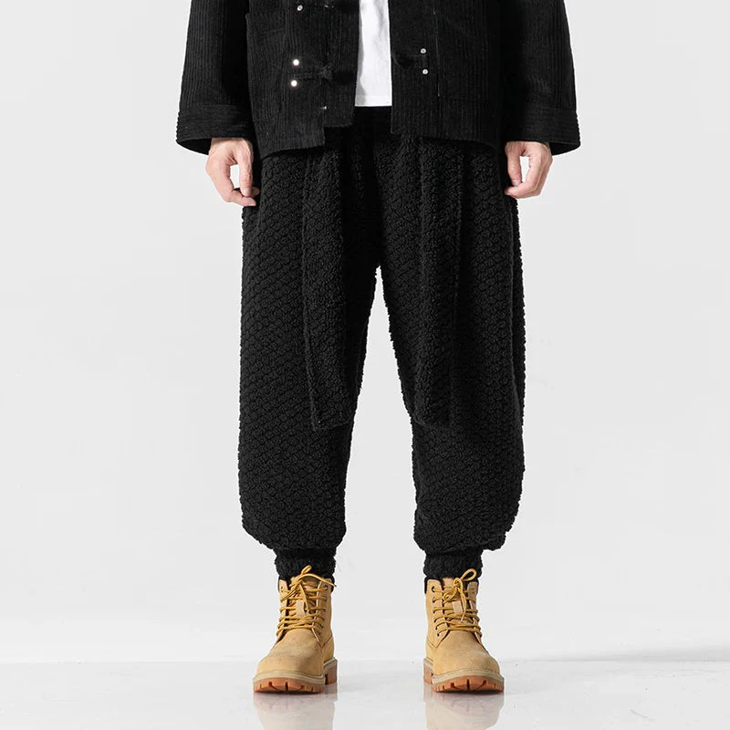 SEBASTIAN - LOCKERE TEXTURIERTE HOSE - Image 5