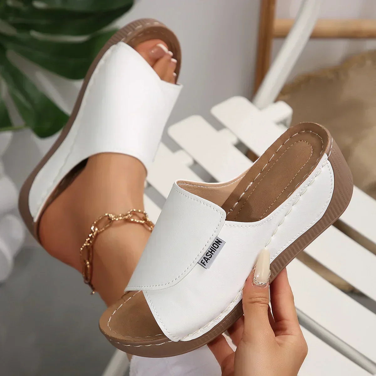 Selene | Orthopädische Keilabsatzsandalen™ - Image 5