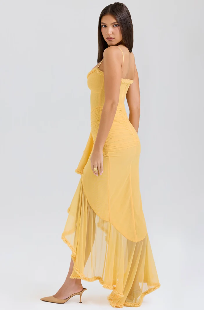 Selene – Rüschiges Rüschen Kleid im Dovetail-Stil - Image 2