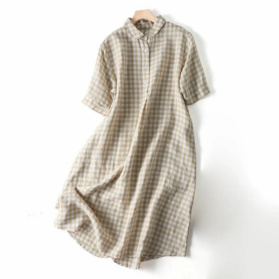 SELIN - LOCKERES MIDI-HEMDKLEID - Image 4