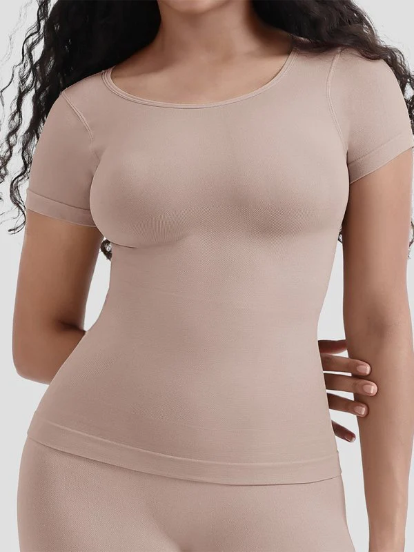 Selvion | Atmungsaktives Shaping-T-Shirt für Damen Alltagsmode - Image 2