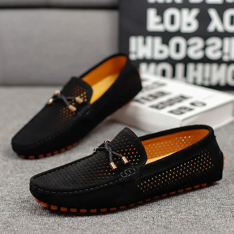 Semelle plate | Chaussures en cuir respirant - Image 2