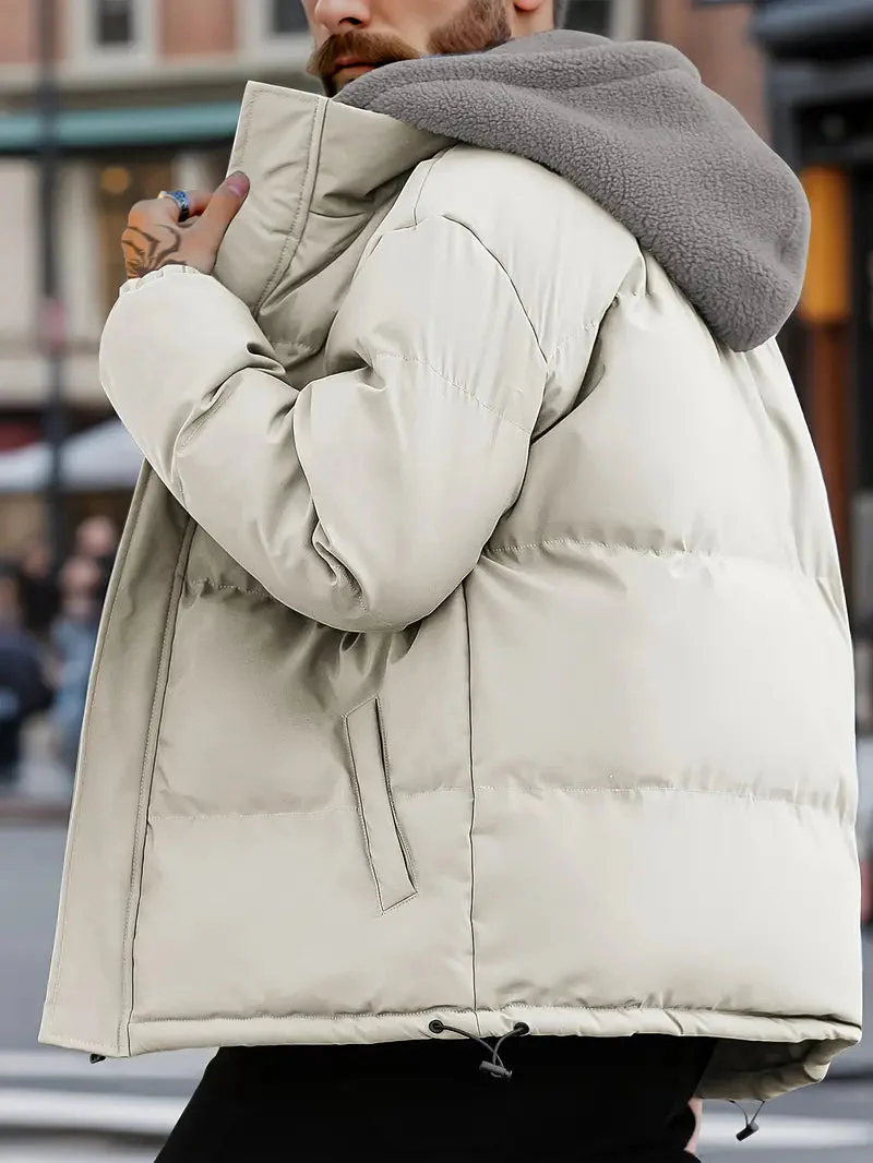 Sep – herren-kapuzenjacke – warme fleecejacke für winter- und outdoor-aktivitäten - Image 2