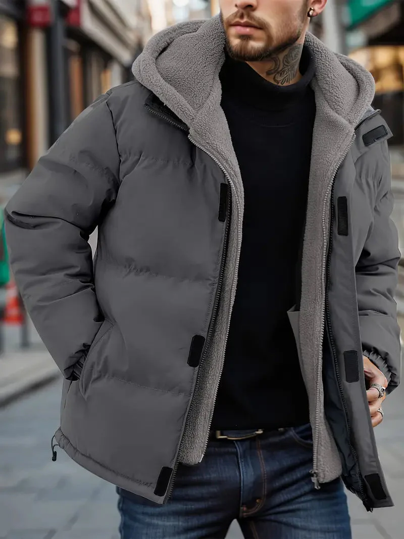 Sep – herren-kapuzenjacke – warme fleecejacke für winter- und outdoor-aktivitäten - Image 6