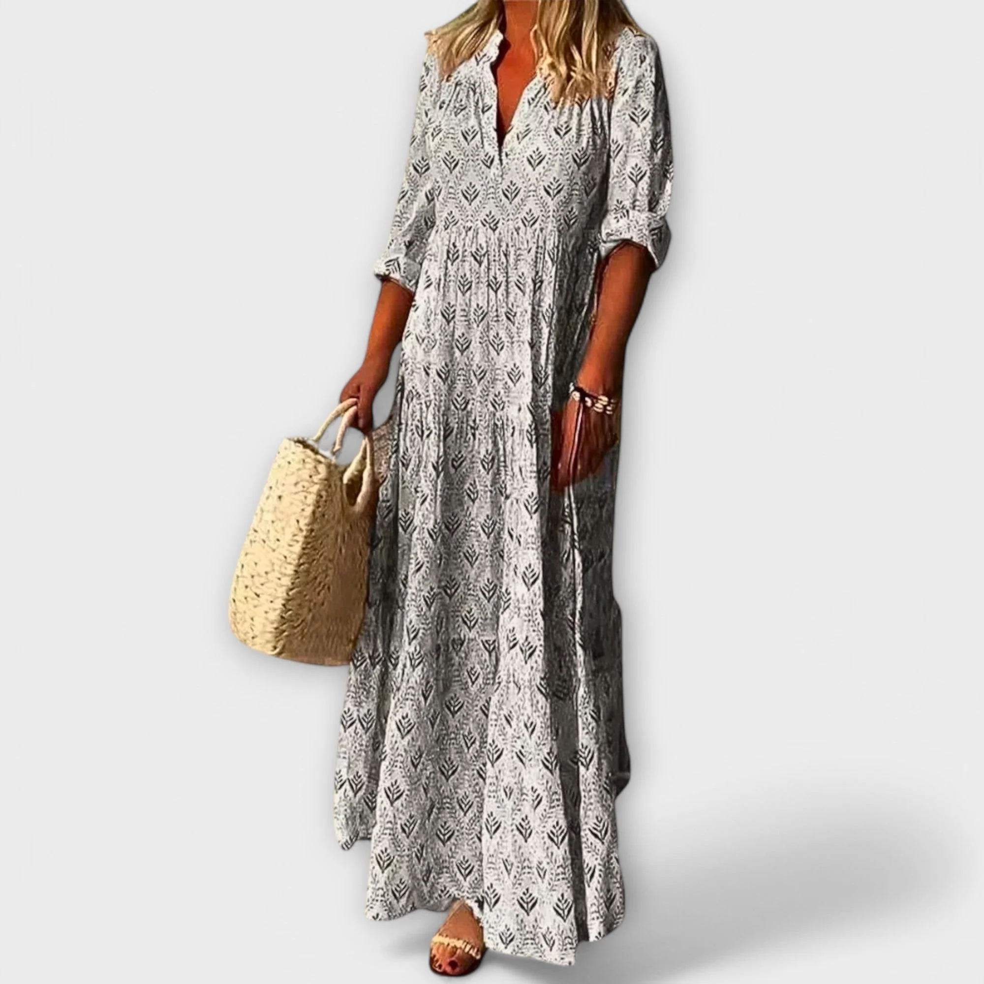 Sera - Elegantes und Bequemes Maxi-Kleid für die Frühlingsmode - Image 3