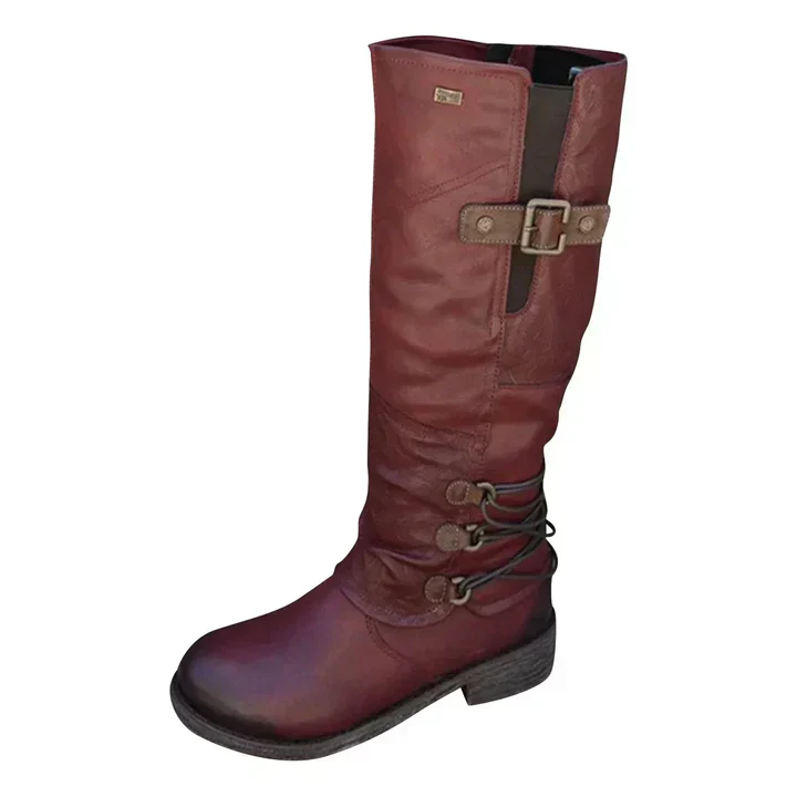 Serafina - wintergöttin over-the-knee absatzstiefel - Image 4