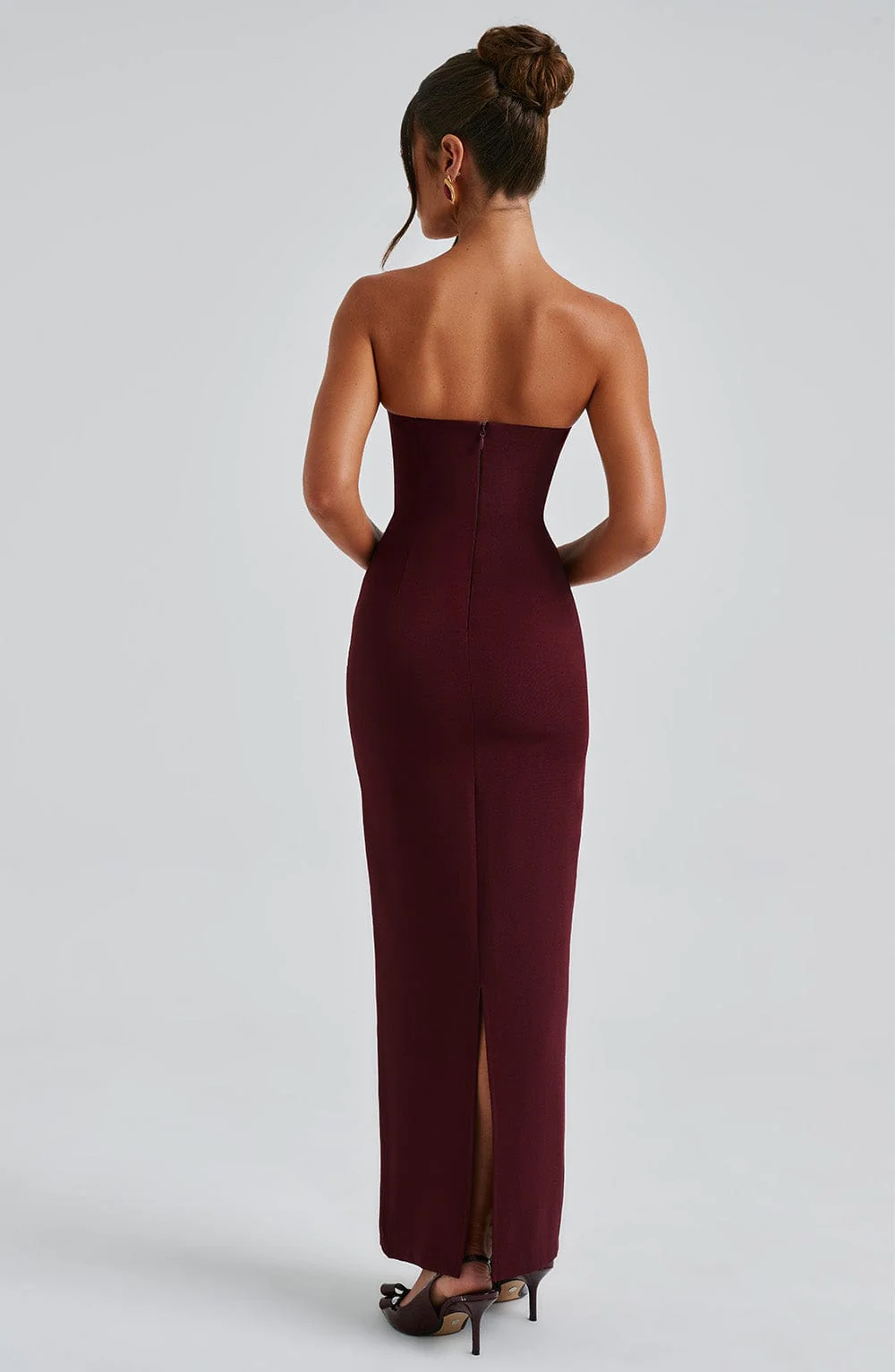 Seraphina Trägerlose Lange Kleid - Image 11