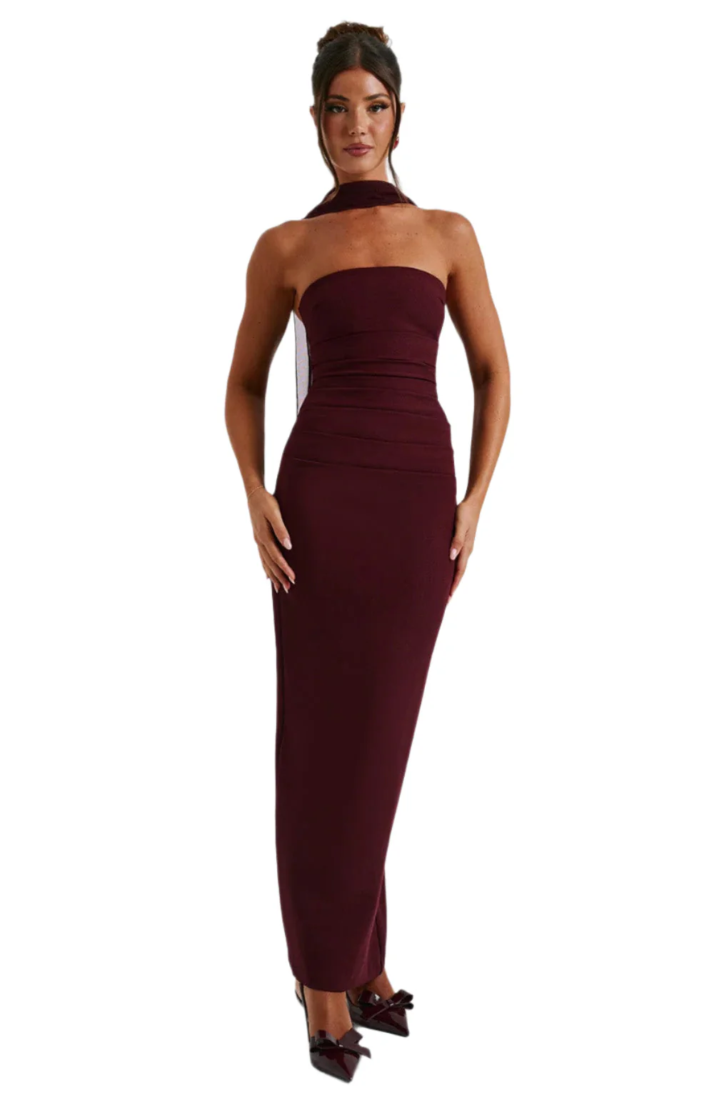 Seraphina Trägerlose Lange Kleid - Image 13