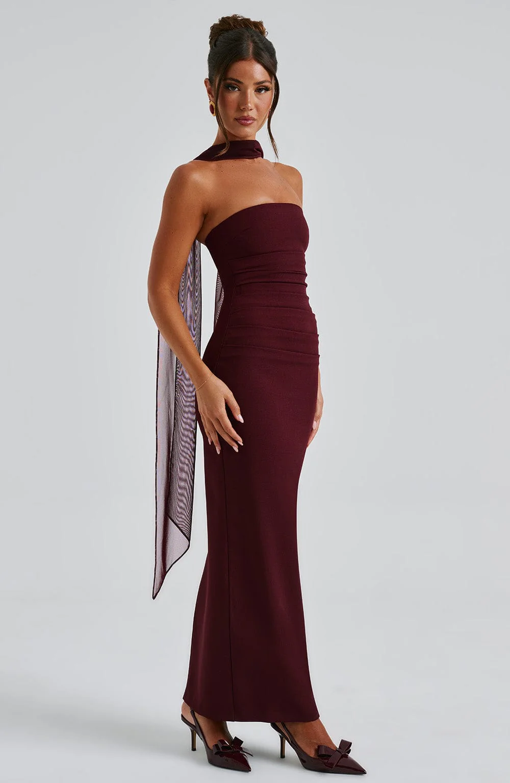 Seraphina Trägerlose Lange Kleid - Image 8
