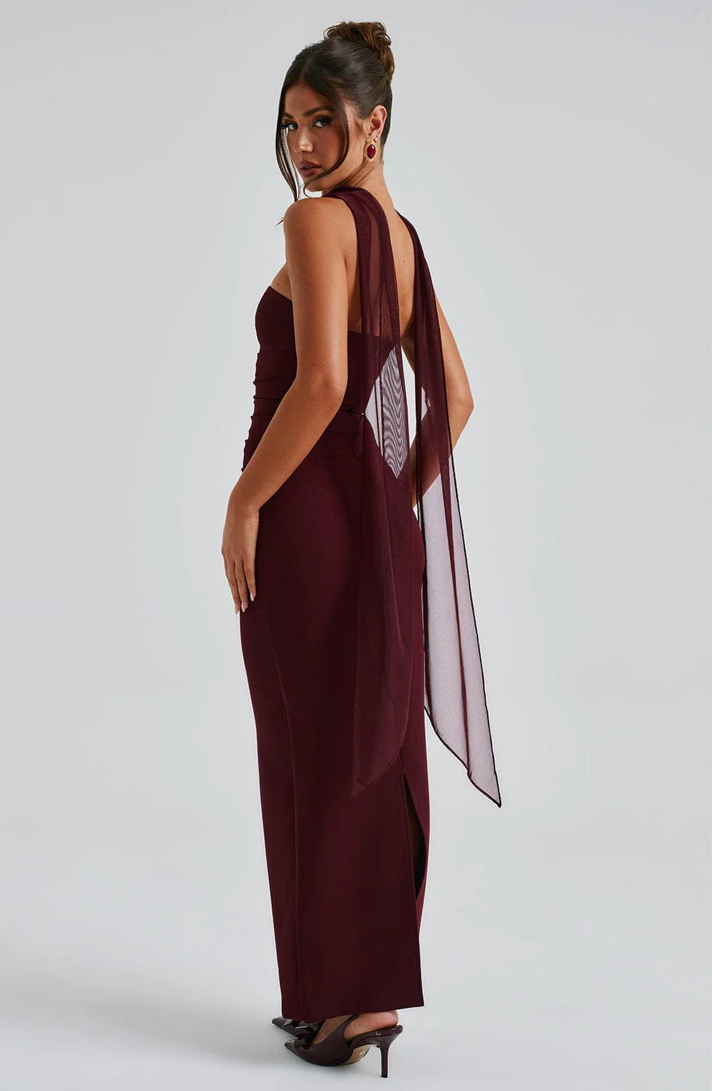 Seraphina Trägerlose Lange Kleid - Image 9