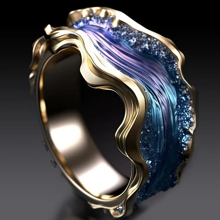 Seraphina – Wellenring in Blau