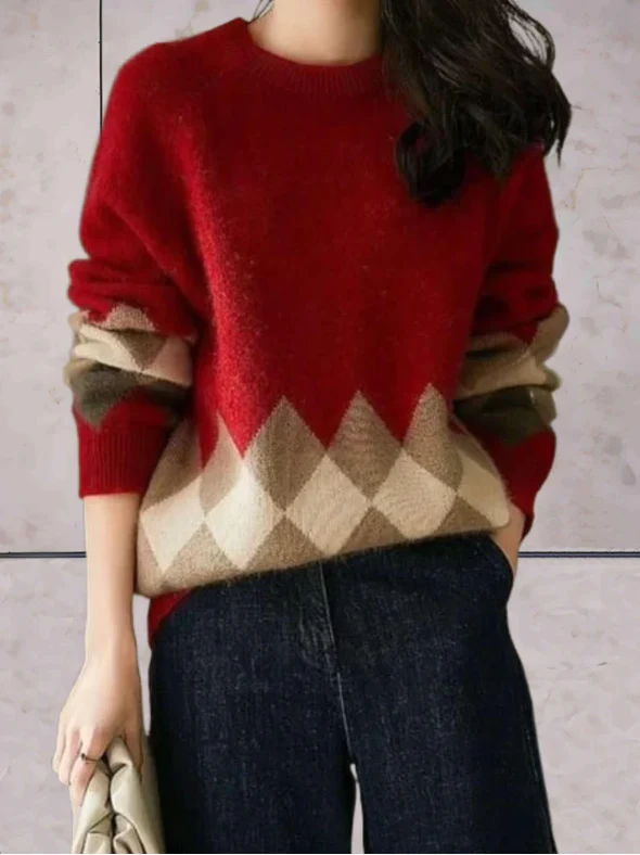 Seraphine - damen r-pullover