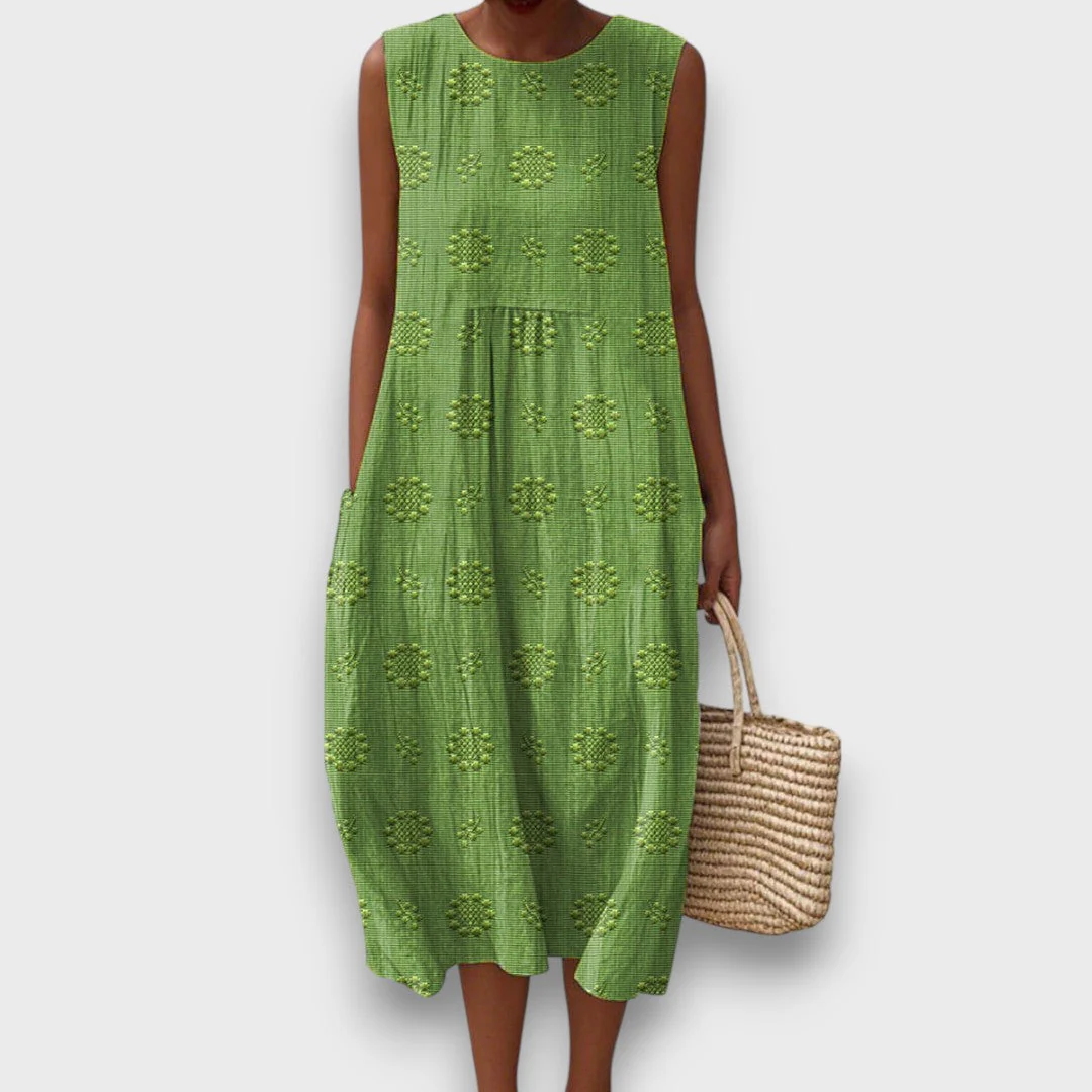 Serava – besticktes Midikleid - Image 7