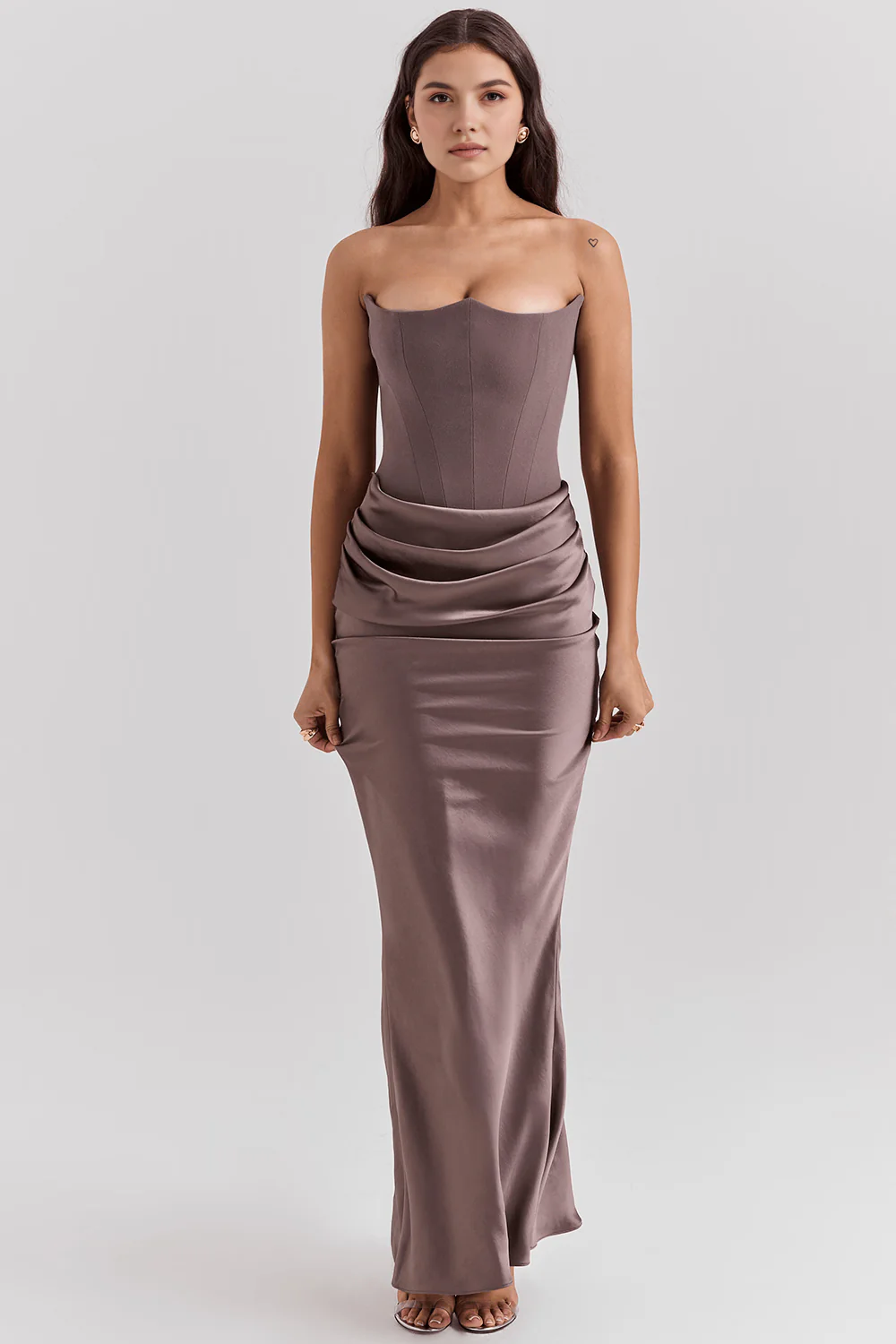 SERENE - Satinkleid - Image 26