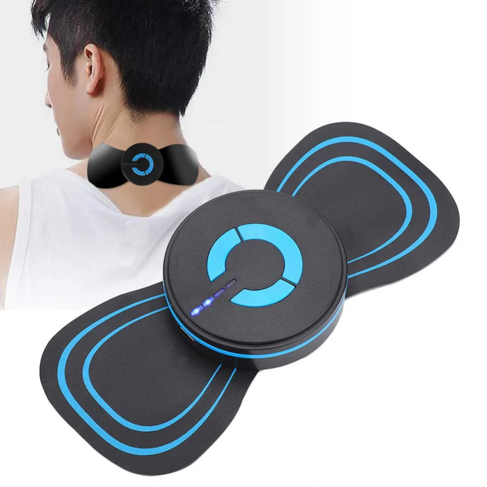 SerenityWave | Wiederaufladbares Nacken- und Schultermassagegerät für tiefe Entspannung