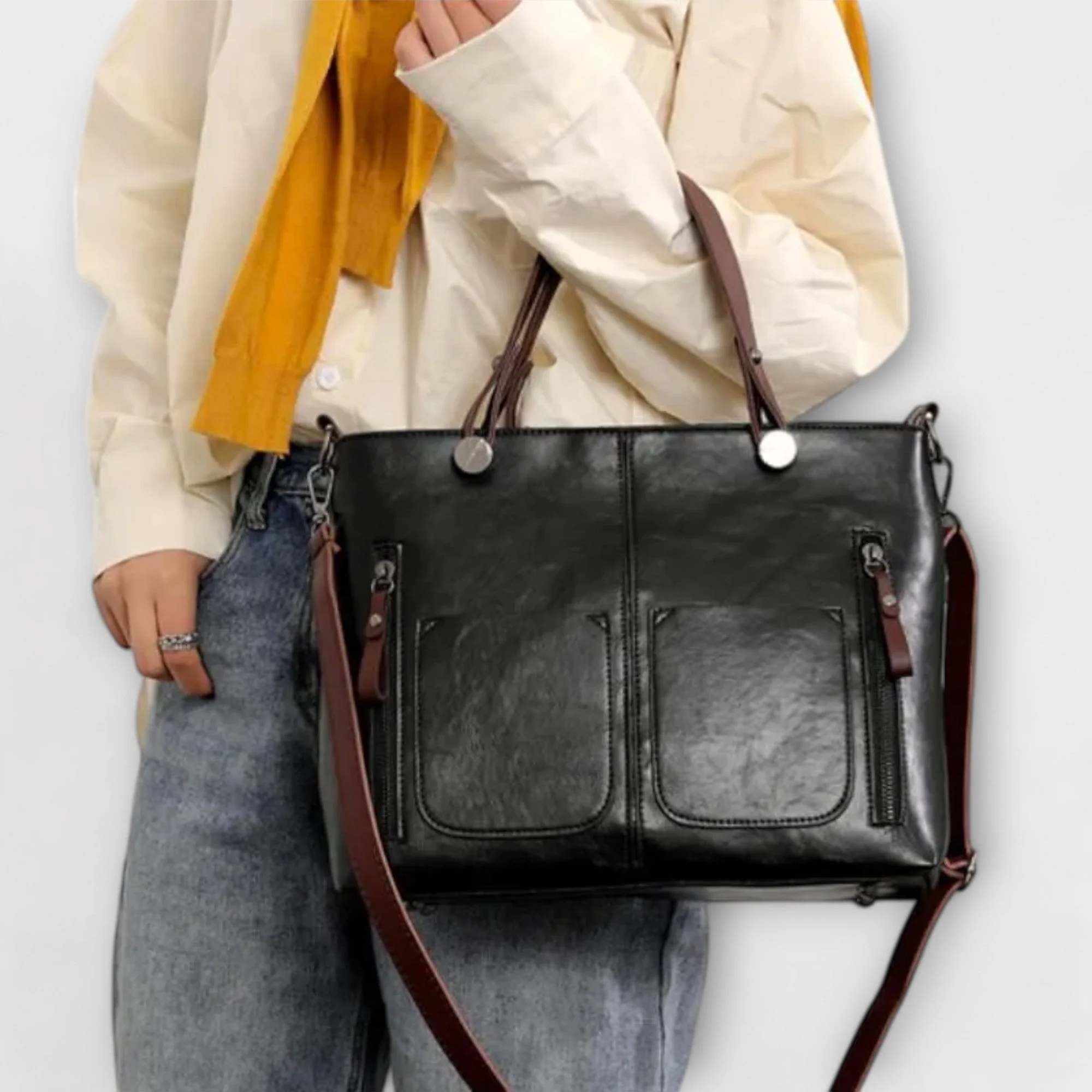 Serenya - Elegante Ledertasche - Image 4