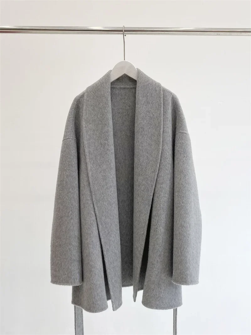 Serenya | Lange Wolljacke - Image 3