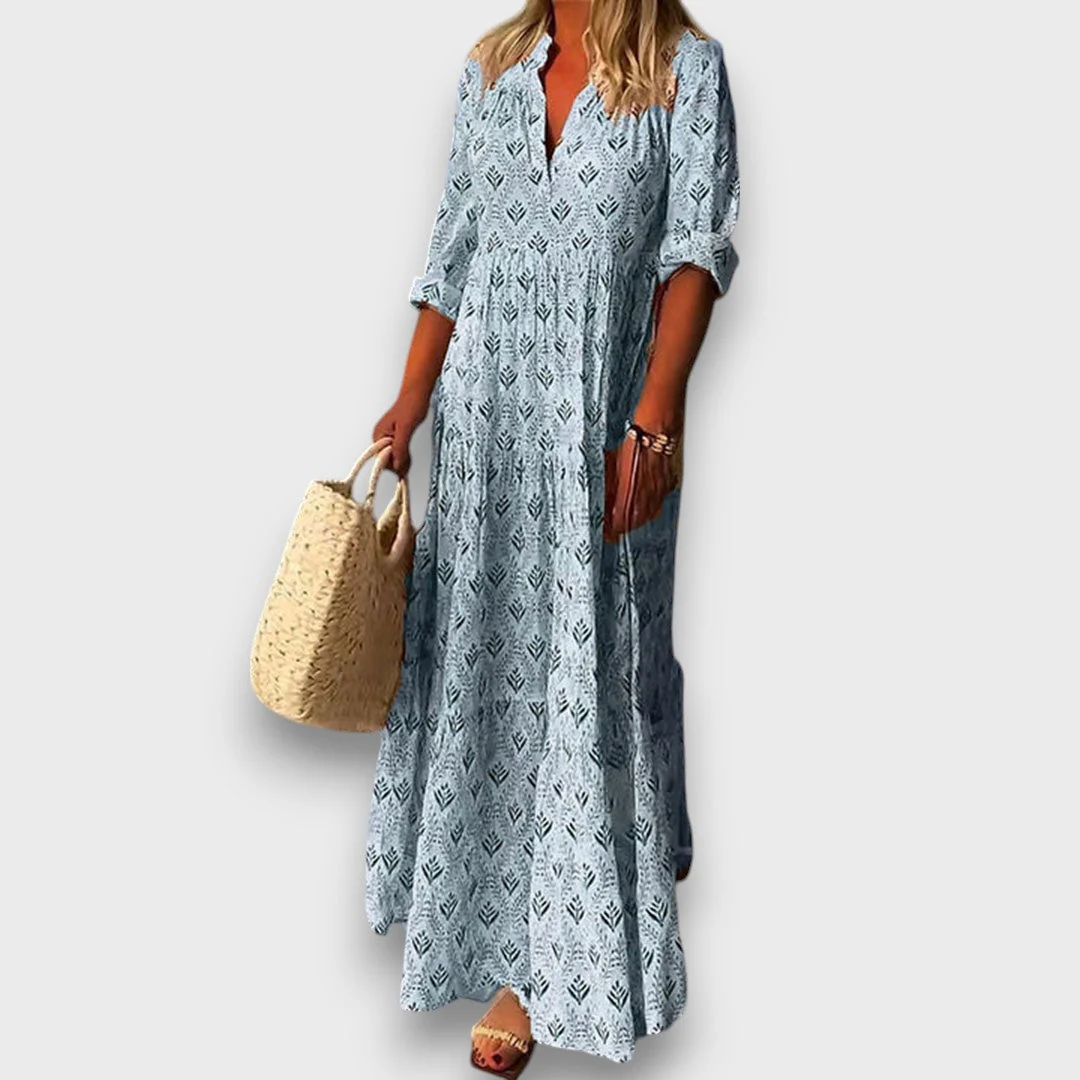 Seriva – Fließendes Maxikleid mit feinem Ethno-Flair - Image 4