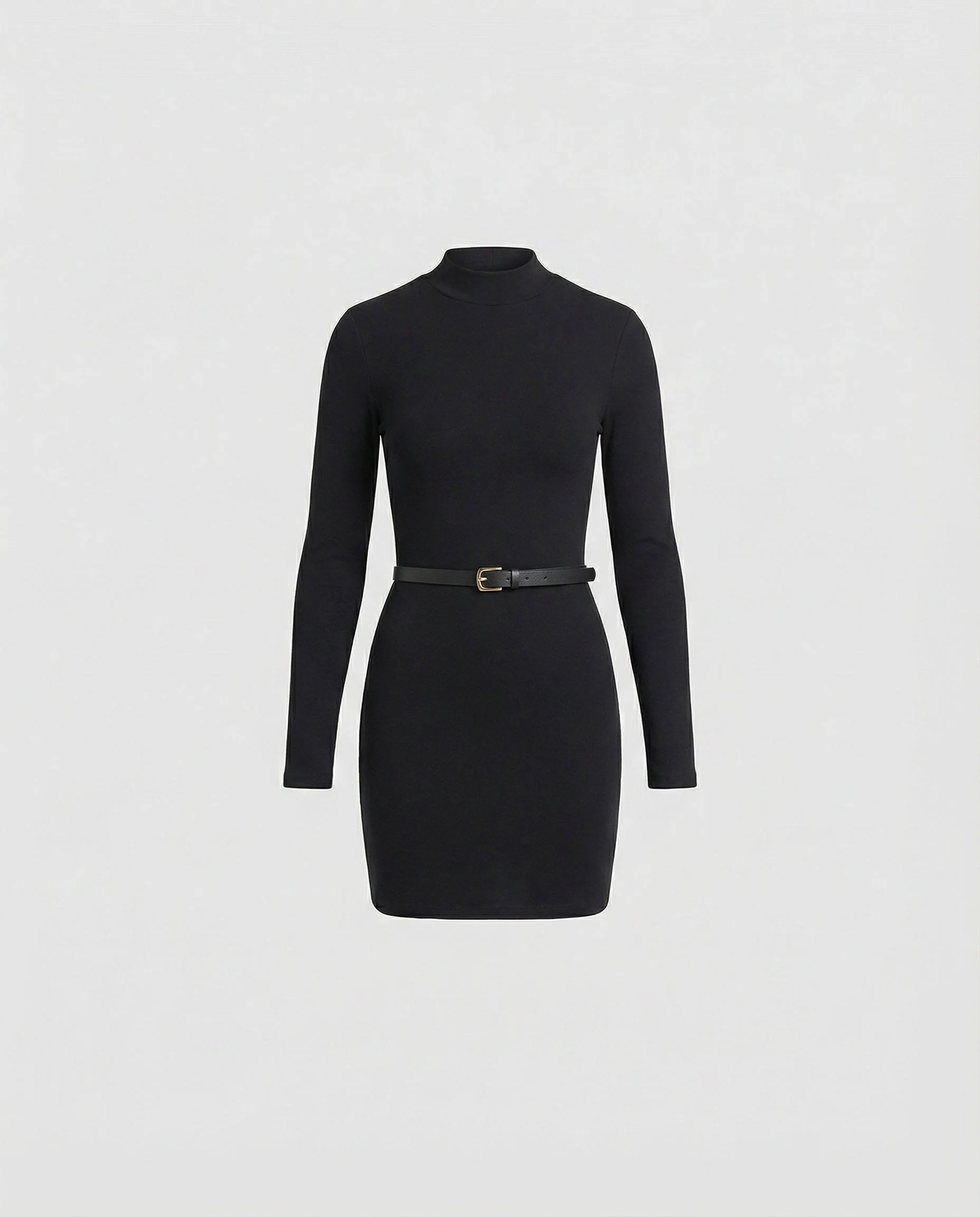Sexy Langarm Minikleid Figurbetontes Kleid für Party Abende - Image 5
