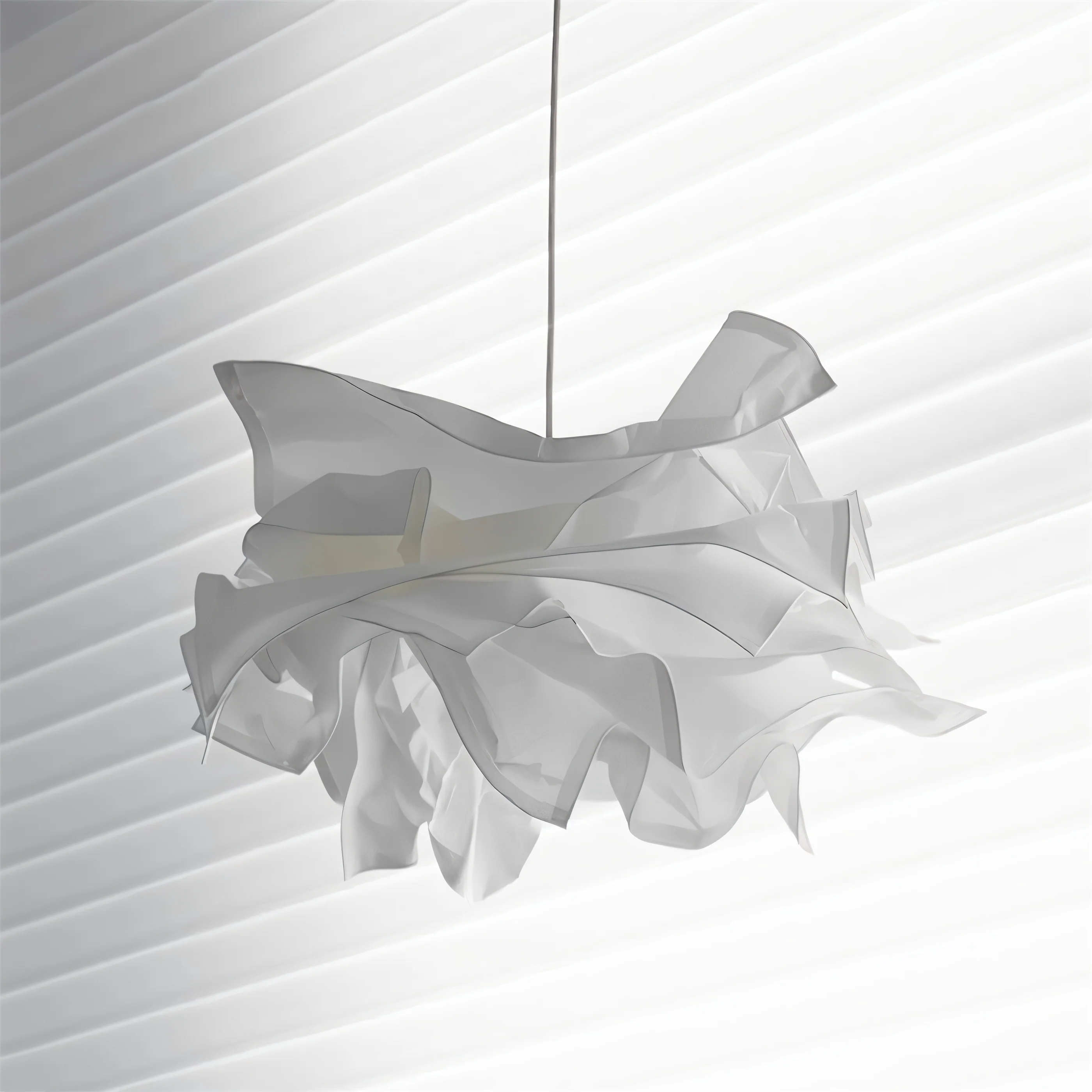 ShadeGlow Anpassbare Pendelleuchte mit skulptiertem Papier-Schirmdesign - Image 2