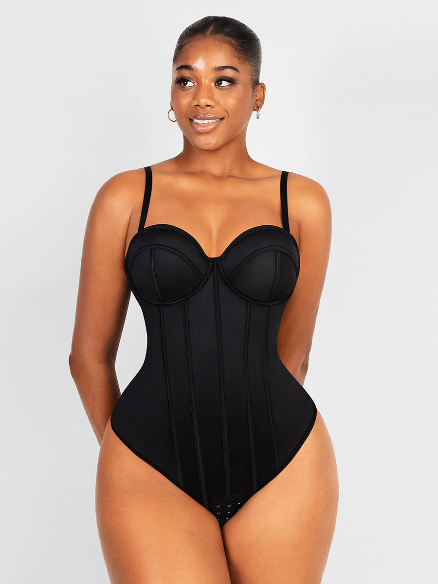 Shapewear Bauchweg-Korsett-Tanga-Body - Image 9
