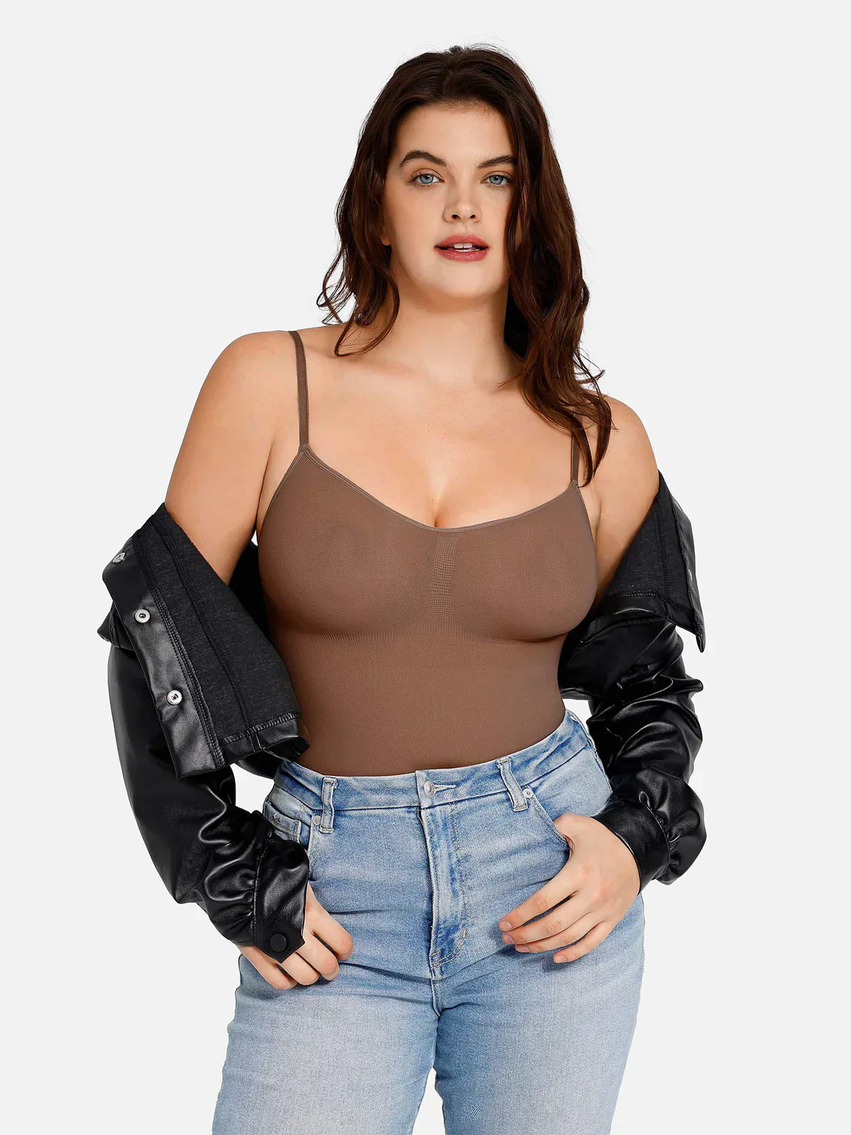Shapewear-Bodysuit bis zur Mitte des Oberschenkels - Image 11