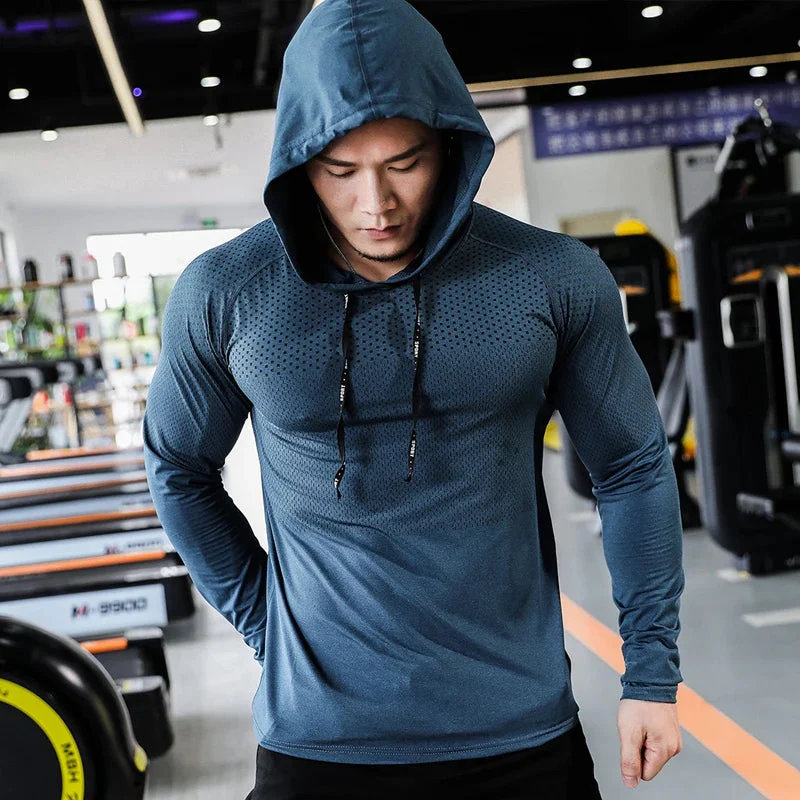 Shapex | Atmungsaktives Langarmshirt für Herren Sommer - Image 3