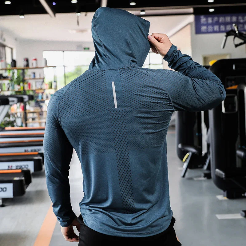 Shapex | Atmungsaktives Langarmshirt für Herren Sommer - Image 4