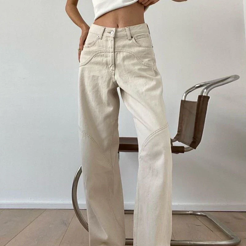 Shelia - vielseitige gerade baggy-jeans - Image 2