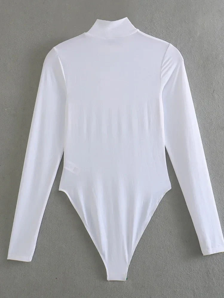 Shiloh Langärmeliger Rollkragen-Bodysuit - Image 5
