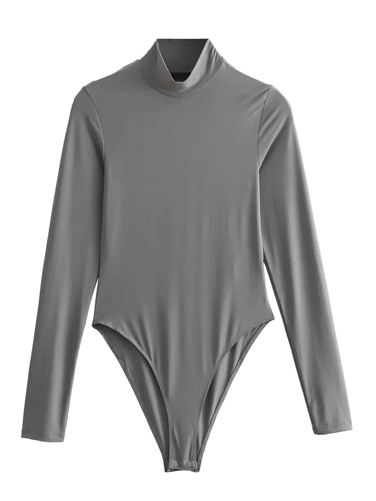 Shiloh Langärmeliger Rollkragen-Bodysuit - Image 7