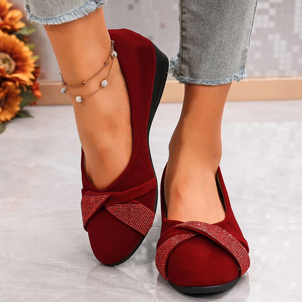ShinyBloom™ – Elegante Mary Jane Damen Ballerinas - Image 5