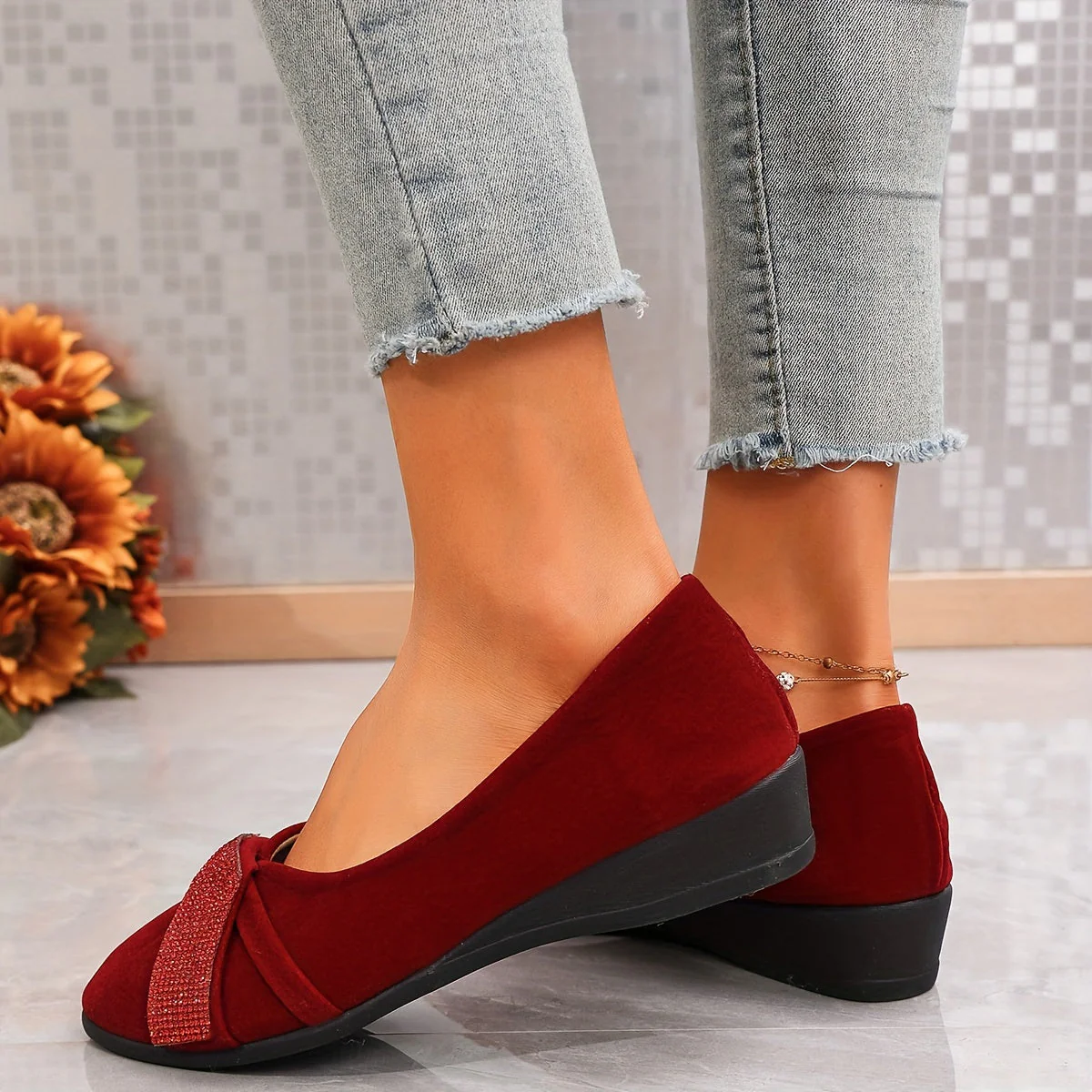 ShinyBloom™ – Elegante Mary Jane Damen Ballerinas - Image 9