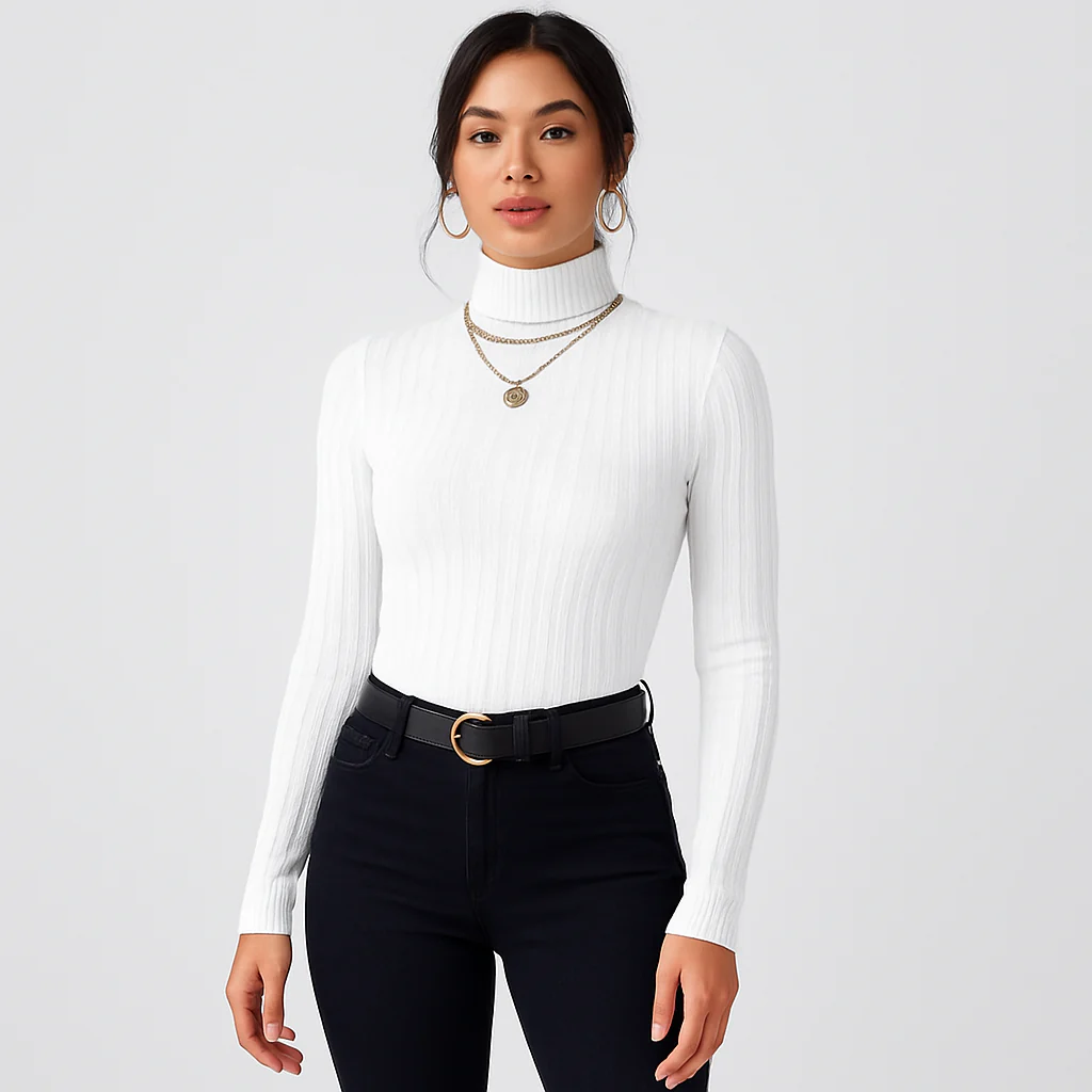 Sienna Essential Rollkragenpullover - Image 2