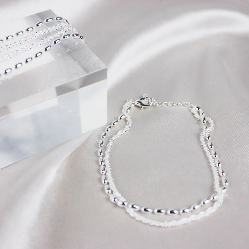 Silbernes Zirkonia-Armband - Image 4